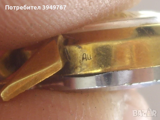 Стар позлатен дамски часовник, снимка 3 - Дамски - 50658278