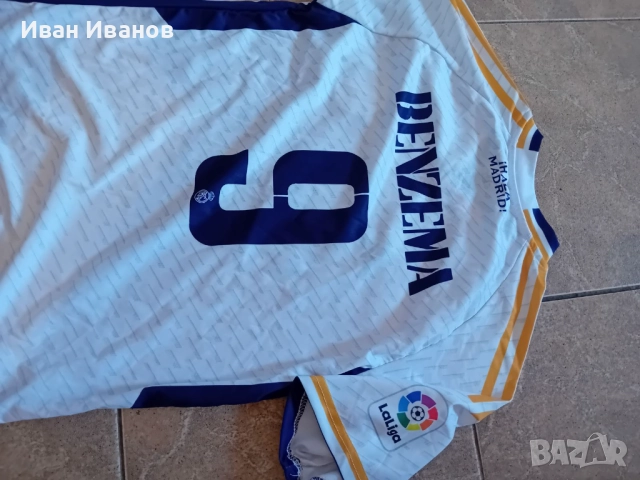 Чисто нов оригинален екип на Реал Мадрид - Бензема, снимка 4 - Футбол - 51745438