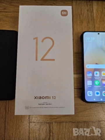 Смарт телефон Xiaomi 12 Gray 256gb памет 8gb RAM 5G С две , снимка 3 - Xiaomi - 52015282