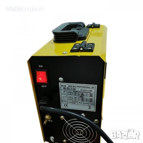 250А Инверторен Со2 телоподаващ апарат с електрожен, снимка 4 - Други машини и части - 27964695