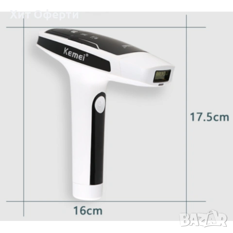 Фотоепилатор за тяло K E M E I, снимка 4 - Друга електроника - 53087074