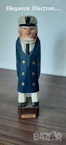 Дървена Фигурка Капитан Goteborg 19 см, снимка 6 - Колекции - 37410813