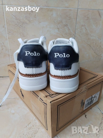 polo ralph lauren - мъжки кожени кецове 41, снимка 7 - Кецове - 53386257