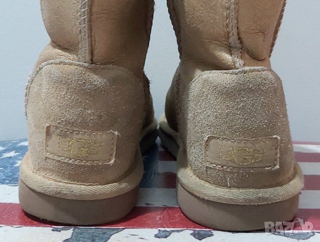 UGG КЛАСИЧЕСКИ КЪСИ МЕТАЛИК 36 номер , снимка 9 - Дамски ботуши - 35253006