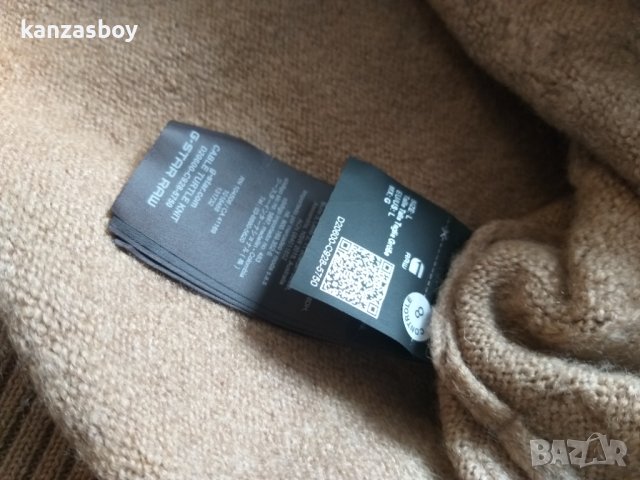 g-star cable turtle knit - страхотен дамски пуловер  КАТО НОВА, снимка 9 - Блузи с дълъг ръкав и пуловери - 43186570