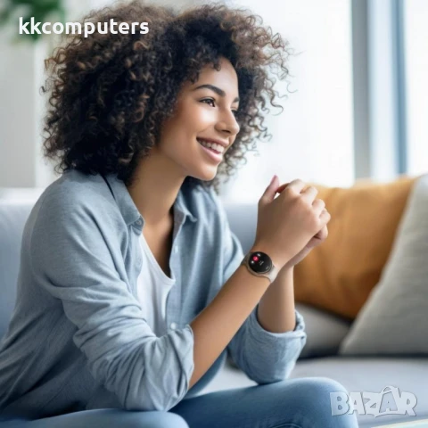 HAMA "8900", GPS, AMOLED 1.32", Alexa, 178613 Смарт часовник, снимка 6 - Смарт часовници - 50949211