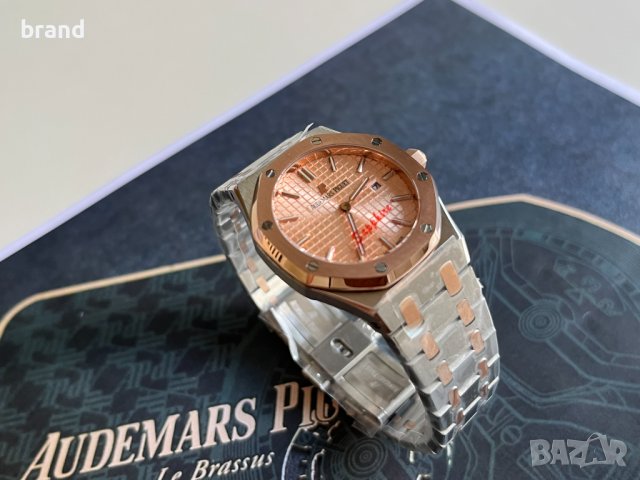 Дамски часовник AUDEMARS PIGUET rose gold quartz 33mm батерия клас 5А+, снимка 9 - Дамски - 38083136