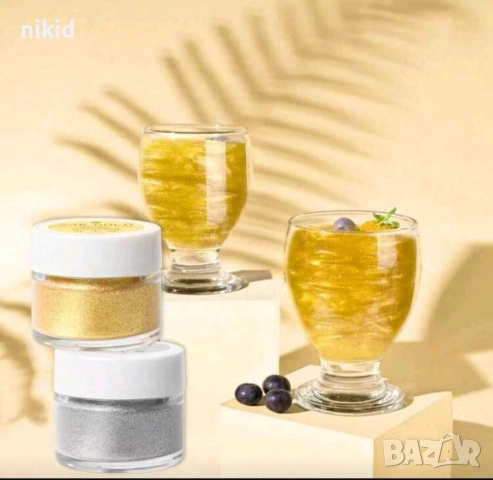 прахообразен прах за консумация блясък коктейли хранителен блясък блестящ глитер напитки дъст боя, снимка 10 - Други - 51078005