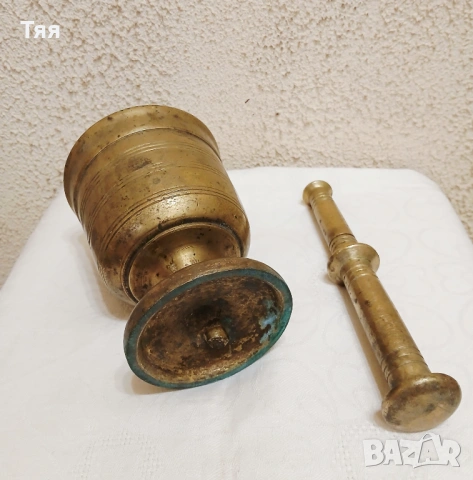 Бронзово хаванче , снимка 5 - Антикварни и старинни предмети - 53037493