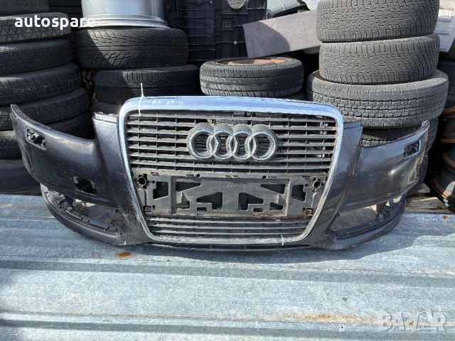 Предна броня с решетка Audi A6 C6 4F. Ауди А6. 04-11г. 