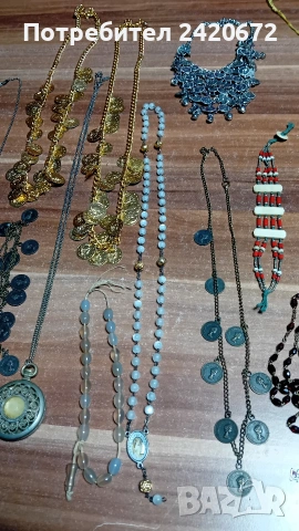 стари  накити ,кръстчета и  броеници, снимка 3 - Колиета, медальони, синджири - 53519863