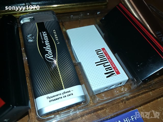 SOBRANIE & MARLBORO & DAVIDOFF & ROTHMANS, снимка 7 - Запалки - 28321231