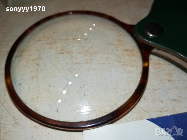 ДЖОБНА ЛУПА С КОЖЕН КЕИС ОТ ФРАНЦИЯ 1012211956, снимка 10 - Антикварни и старинни предмети - 35098835