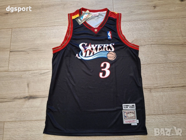 Баскетболен потник на Алън Айвърсън#Филаделфия 76ърс Mitchell&Ness!, снимка 2 - Баскетбол - 52638908