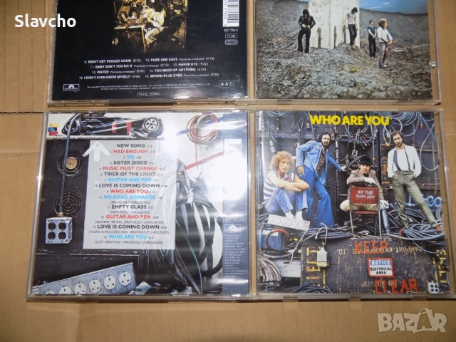 Компакт дискове на група -The Who - Tommy / Who's Next / Who Are You, снимка 8 - CD дискове - 37111022