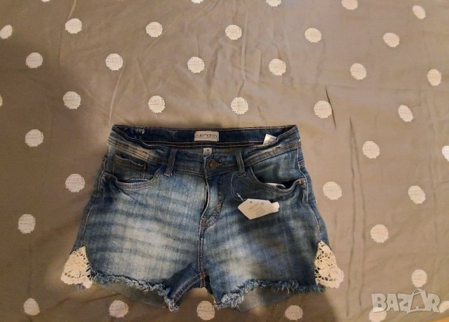  Немски дънкови панталонки 10 лв, снимка 2 - Къси панталони и бермуди - 28913356