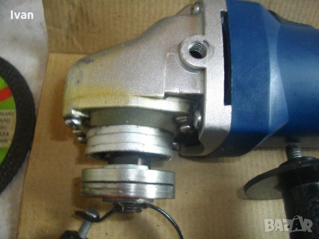 ф115мм-Немски Ъглошлайф-Малък-Отличен, снимка 5 - Други инструменти - 33240020