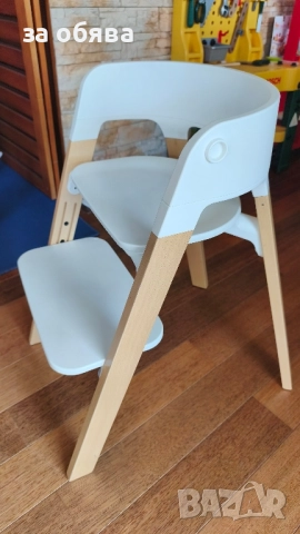 Два броя столчета за хранене Stokke Steps, снимка 6 - Столчета за хранене - 52077601