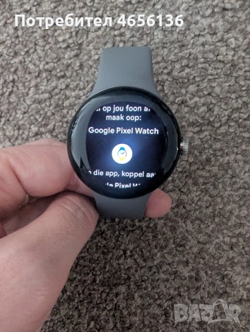 Google pixel watch часовник сив смарт , снимка 5 - Мъжки - 52891846