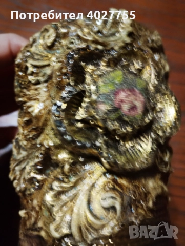 Гривна с ръчни елементи и ушит гоблен , снимка 2 - Гривни - 52593066