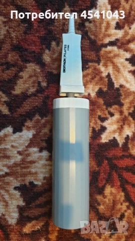 Фитнес топка Nyamba 65 см + помпа Decathlon – почти нови, комплект или поотделно, снимка 5 - Фитнес уреди - 51577500