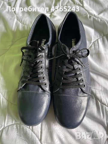 ЧИСТО НОВИ! Мъжки официални/ ежедневни обувки от Естествена КОЖА 44Номер, снимка 3 - Официални обувки - 52610862