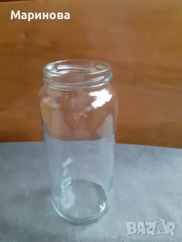 Стъклени буркани, снимка 5 - Буркани, бутилки и капачки - 49698352