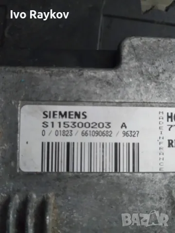 Компютър двигател за Renault Megane 1.6 ECU 7700860319,S115300203, снимка 3 - Части - 48482863