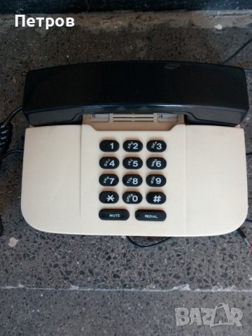 Продавам стационарен телефон с бутони, снимка 1 - Стационарни телефони и факсове - 39149348