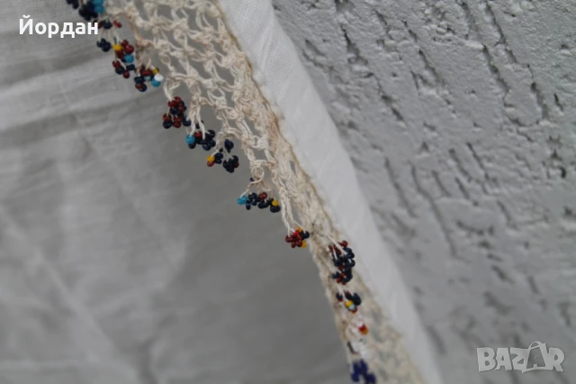 Кърпа за глава от народна носия, снимка 12 - Антикварни и старинни предмети - 50496656