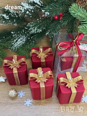 Коледни свещи, снимка 4 - Декорация за дома - 52076340