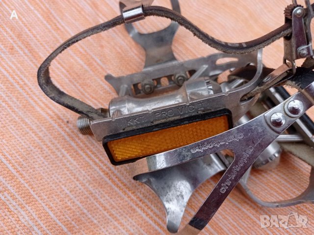 Ретро шосейни педали (MKS, KKT, CAMPAGNOLO), снимка 6 - Части за велосипеди - 32377137