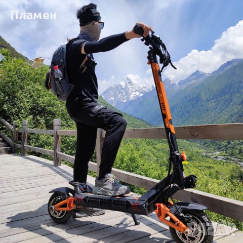 Kugoo KuKirin G3 Pro електрически скутер 2х1200W 23Ah 65 km, снимка 6 - Друга електроника - 40175078