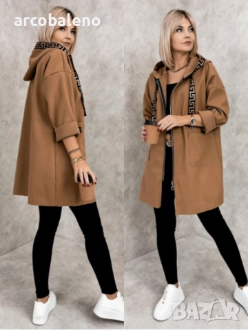 Дамско палто CLAUDETTE, 4цвята , снимка 18 - Палта, манта - 51599518