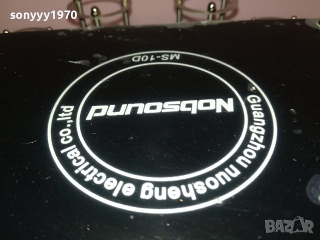 NOBSOUND MS-10D ЛАМПОВ УСИЛВАТЕЛ-ВНОС ГЕРМАНИЯ 2205220957, снимка 13 - Ресийвъри, усилватели, смесителни пултове - 36837170