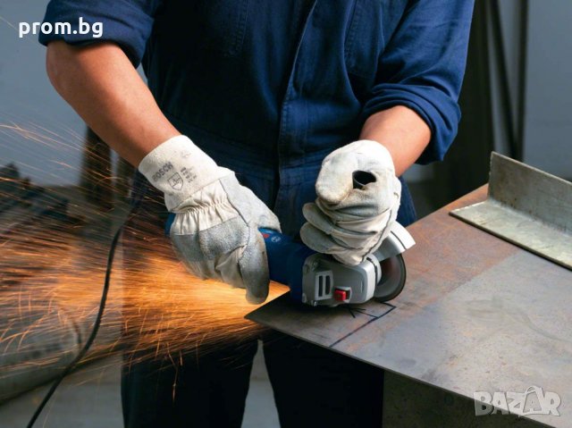 Ъглошлайф Bosch Professional GWS 7-125, 720 W, 220 V, СИН ЦВЯТ,Германия, снимка 3 - Други инструменти - 35381264