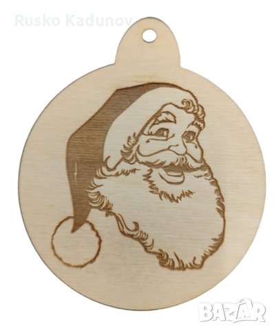 дървени висулки за елха , снимка 3 - Декорация за дома - 43034532
