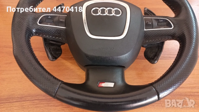 Трилъчев мулти волан еърбег пера F1- Audi А5 S line 2010 г. , снимка 9 - Аксесоари и консумативи - 53372668