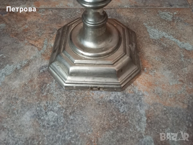 Свещник от метална сплав , снимка 14 - Декорация за дома - 51924088
