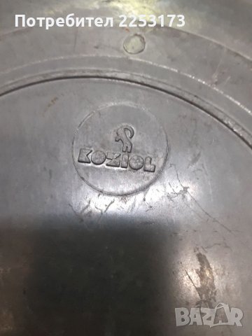 Немска цинкова чиния 25 см, снимка 5 - Декорация за дома - 39697766