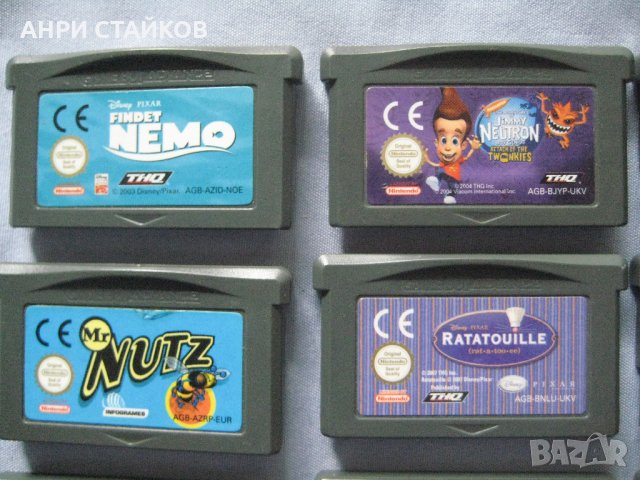 Продавам игри за Nintendo GBA SP и Gameboy, снимка 8 - Nintendo конзоли - 11010466