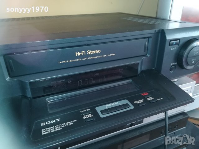 sony hifi stereo da pro 4head video 1604211902, снимка 1 - Плейъри, домашно кино, прожектори - 32574786