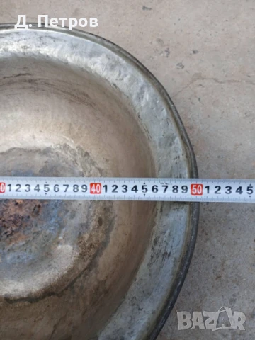 Стар меден леген, снимка 6 - Антикварни и старинни предмети - 51098230