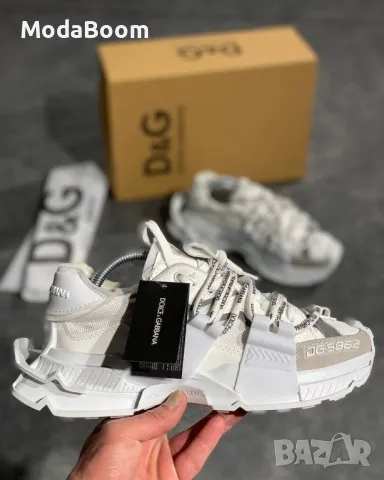 Dolce & Gabbana унисекс бели маратонки 