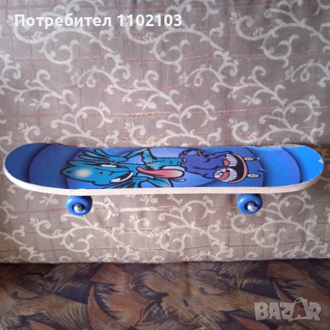 СКЕЙБОРД детски почти нов, снимка 3 - Скейтборд, ховърборд, уейвборд - 51218395