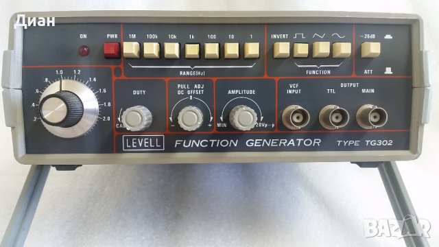 Функционален генератор LEVELL TG-302, снимка 1 - Друга електроника - 37377411