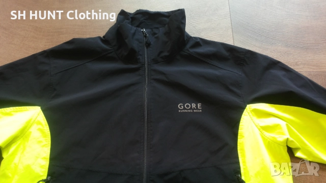 GORE WEAR RUNNING GORE WINDSTOPPER Размер L за бягане колоездене яке 5-60, снимка 6 - Якета - 52159940