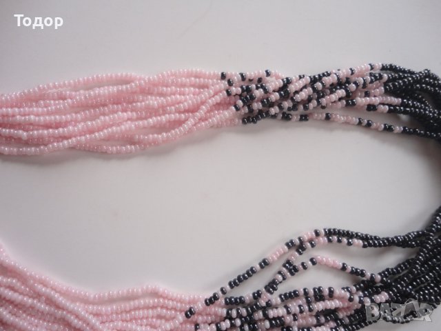 Страхотно колие с мъниста , снимка 4 - Колиета, медальони, синджири - 43230593