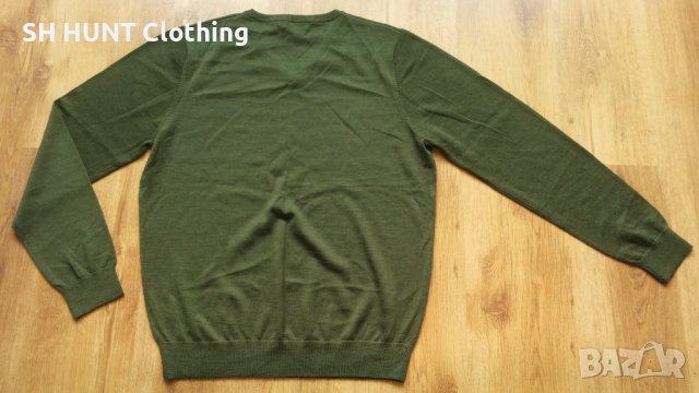 Dressmann 100% Merino Wool размер L / XL блуза 100% Мерино вълна - 477, снимка 2 - Блузи - 43493401