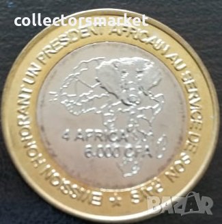 6000 франка 2003, Бенин, снимка 2 - Нумизматика и бонистика - 34790389